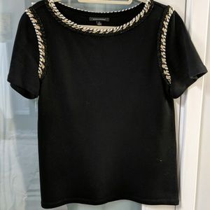 Short sleeve sweatshirt top